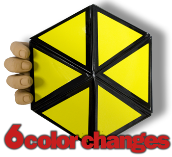 Color Changing Hexagon, Small w/ DVD