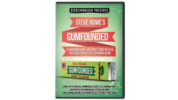 GUMFOUNDED (DVD and Gimmick) by Steve Rowe - DVD