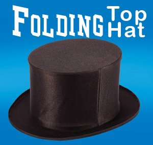 Folding Top Hat- Silk
