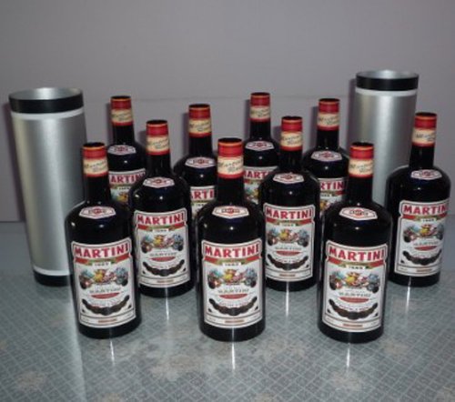 Multiplying Martini Bottles, Liquid - 10 Bottles