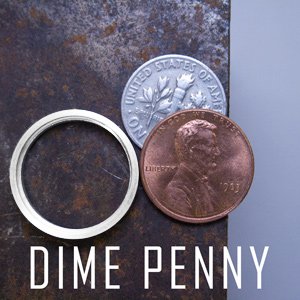 Dime & Penny w/ Bang Ring