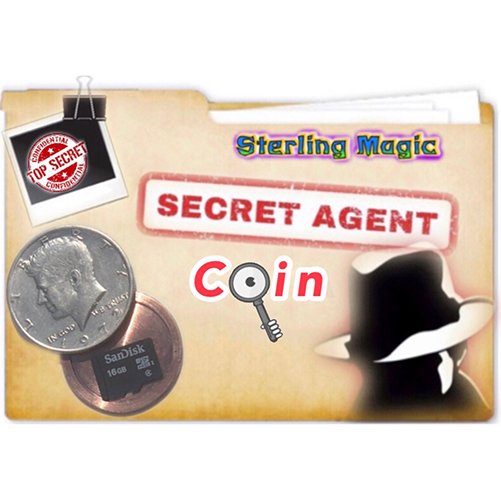 Secret Agent Coin, Half Dollar - Sterling