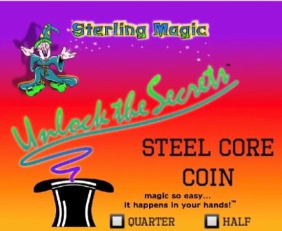 Steel Core Coin, Half Dollar - Sterling