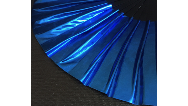 Appearing SnowStorming Fan V2 (Liquid Blue) by Victor Voitko (Gimmick and Online Instructions)