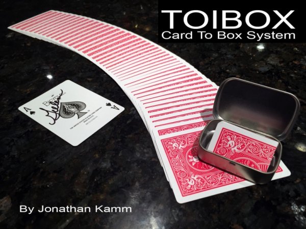 Toibox Card To Box System by Jonathan Kamm 