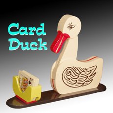 Card Duck - Wood