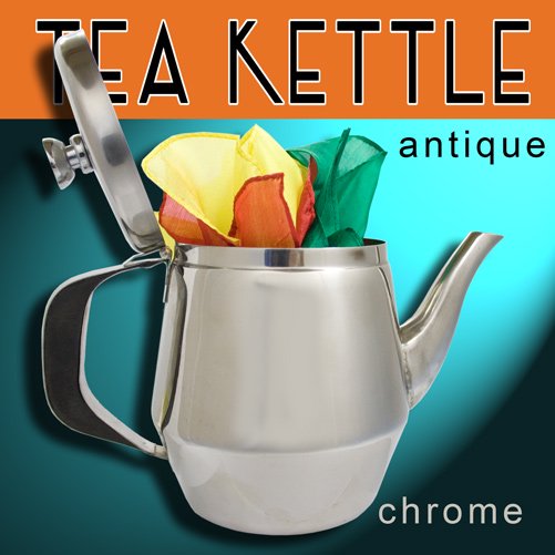 Tea Kettle, Antique - Chrome