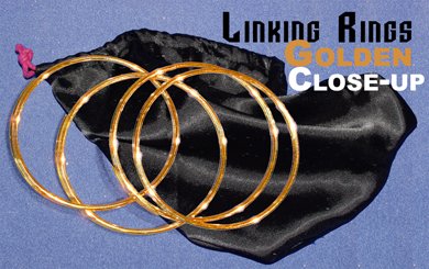 Linking Rings - Golden - Close-Up 5.5