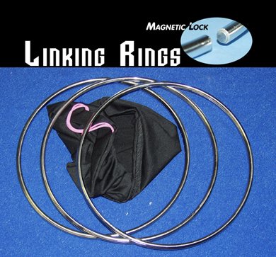 Linking Rings Magnetic Lock, 3 SET - 12