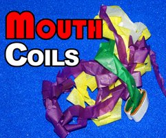 Mouth Coils - Rainbow, 32 Ft Chain