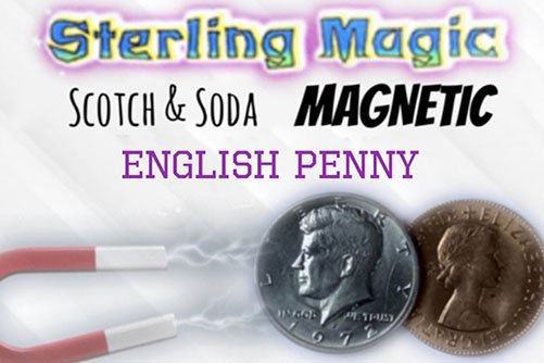 Scotch & Soda, English Penny Magnetic