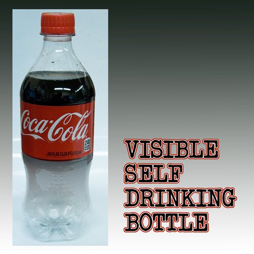 Visible Self Drinking Bottle - Coke