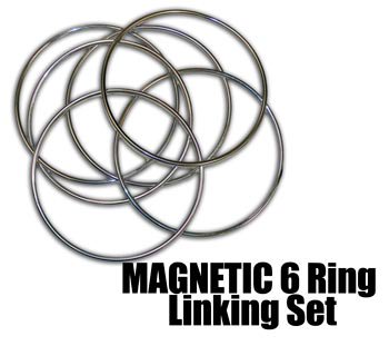 Linking Rings 6 Set Magnetic  10
