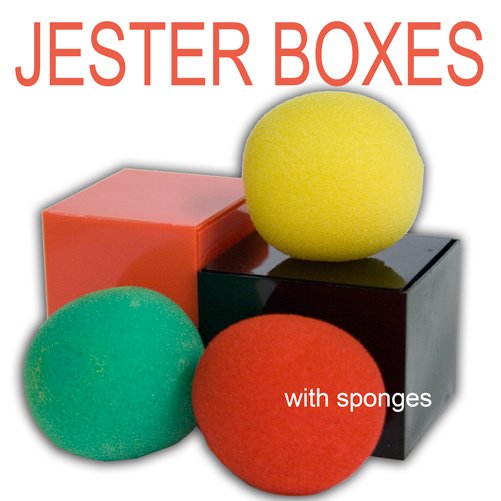 Jester Boxes w/ Sponges - Large