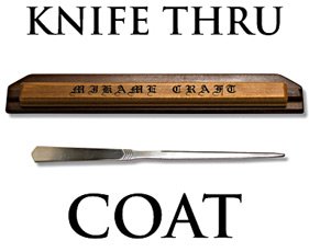 Knife through Coat - Original Mikame