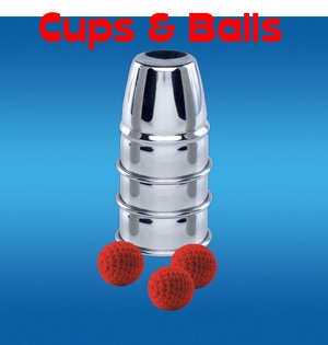Cups & Balls - Aluminum, Boxed
