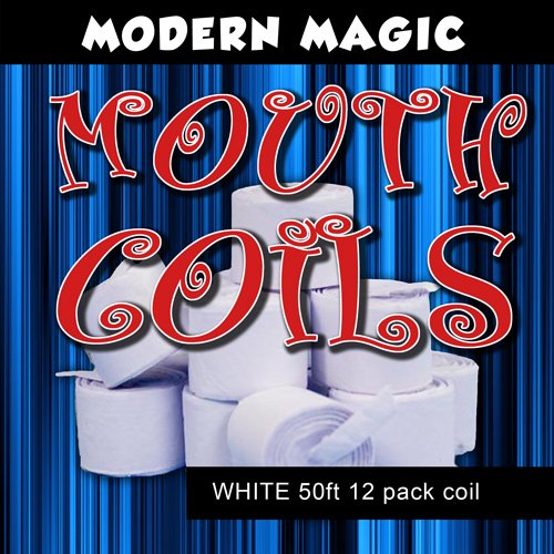 Mouth Coils, White 50 Ft 12 Pk - Modern