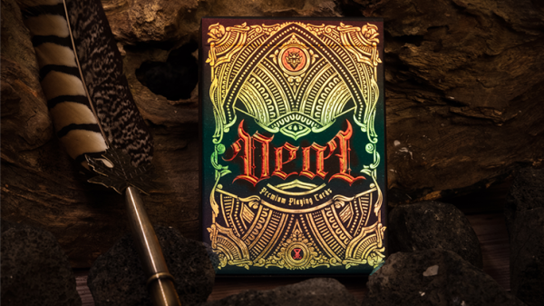 Deal with the Devil (Golden Contract) UV Foiled Edition Playing Cards by Darkside Playing Card Co