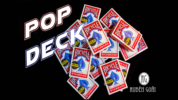 POP DECK (Gimmicks and Online Instructions) by Ruben Goni - Trick