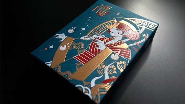 Midnight Geung Si Playing Cards by HypieLab