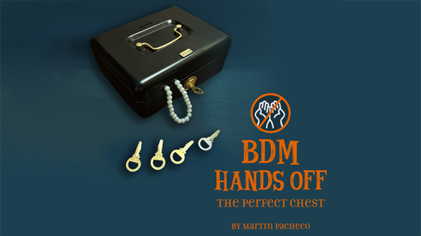 BDM Hands Off Safe Box - The Perfect Chest (Gimmick and Online Instructions) by Bazar de Magia - Tri