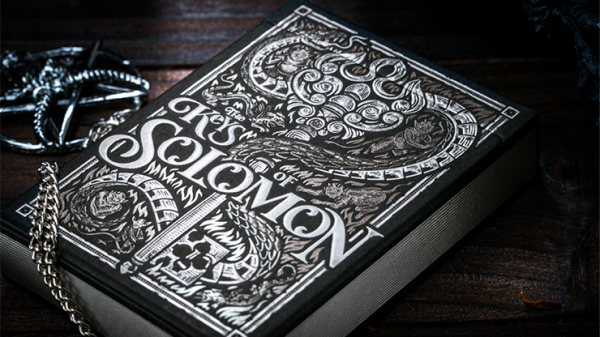 The Keys of Solomon: Silver Spirituum Playing Cards by Riffle Shuffle