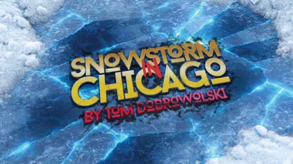 Bigblindmedia Presents Snowstorm In Chicago (Red) by Tom Dobrowolski