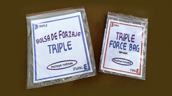 Triple Force Zip Lock Bag (Small, 6.5 x 9.5
