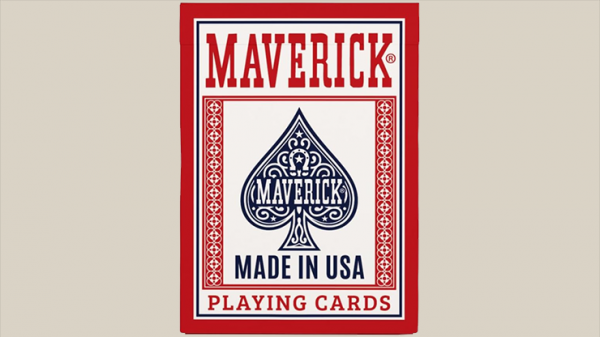 Maverick Made in the USA (Red) Playing Cards