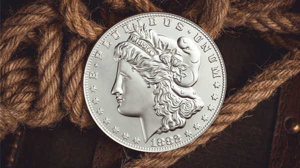 Bacon Jumbo Coin (Morgan) by Bacon Magic