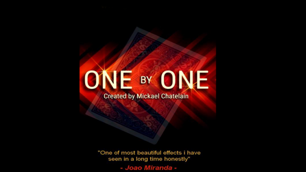 One by One (blue) by Mickael Chatelain
