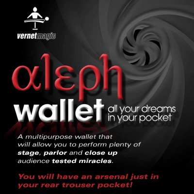 Aleph Wallet (Wallet and DVD) by Vernet Magic - DVD