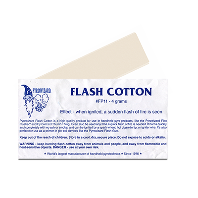 Theatre Effects Pyrowizard? Flash Cotton - 4 grams