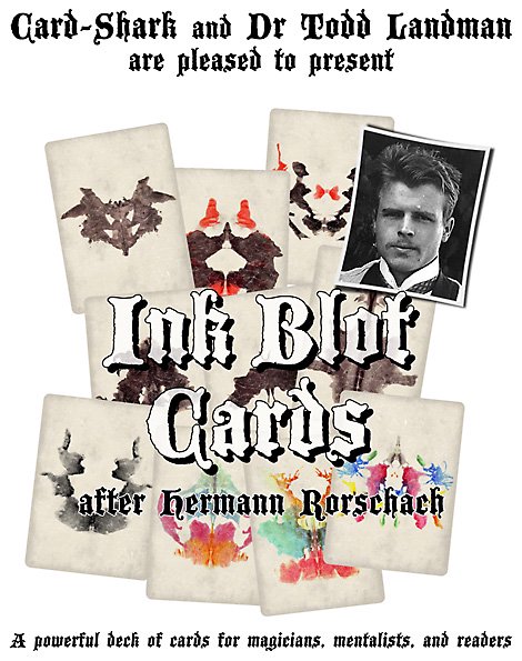 Rorschach Ink Blot Cards