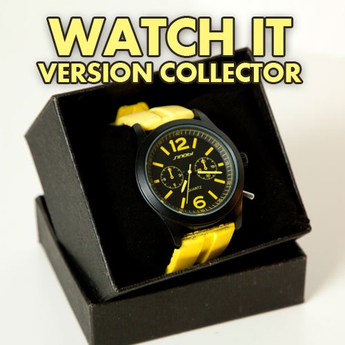Watch I.T. Collector Jaune (+ En cadeau: watch it tricks V2)