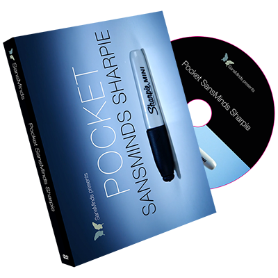 Pocket SansMinds Sharpie (DVD and Gimmick) by SansMinds - DVD