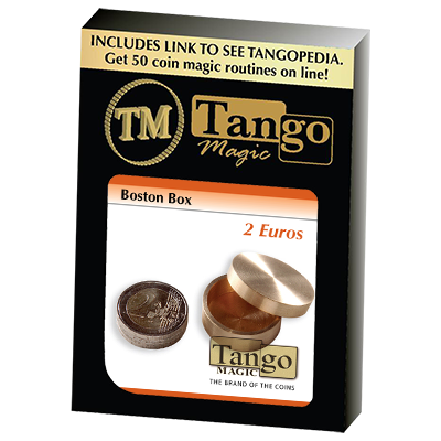 Boston Box (2 Euro coin) (B0007) by Tango Magic - Trick