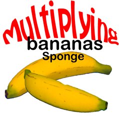 Multiplying Sponge Banana Set