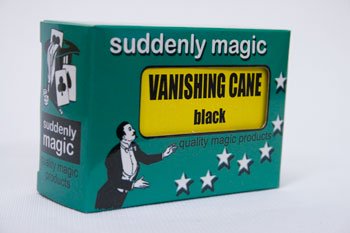 Vanishing Cane, Black, Plastic - Suddenly