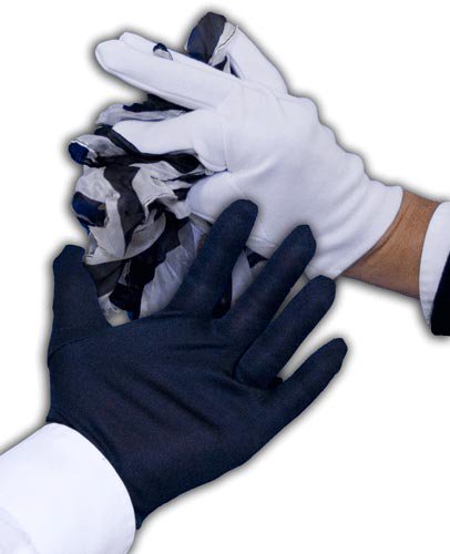 Black & White Gloves To Streamer
