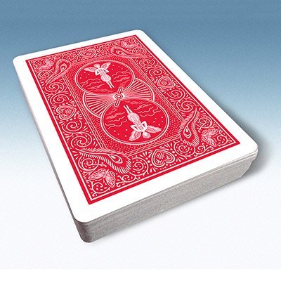 Bicycle Playing Cards 809 Mandolin Back (Red) by USPCC