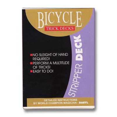 Stripper Deck Bicycle (Blue) by US Playing Card - Trick