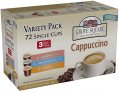 ڥץΡۥХ饨ƥѥå72ۡ塼ꥰ kåסk-cup ֥Grove Square Cappuccino K-CUP [¹͢]