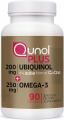 ڥ롪Qunol ӥΡ 200mg ܥᥬ 250mg 90եȥUbiquinol + Omega 3󥶥 Q10 (CoQ10) γ