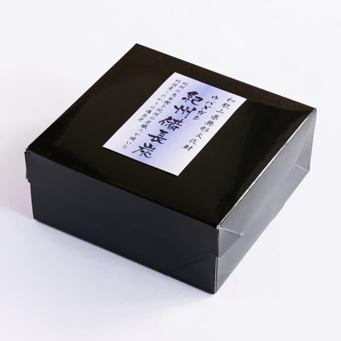 フレーム入り輝炭 紀州備長炭インテリアオブジェ Sサイズ - 紀州備長炭