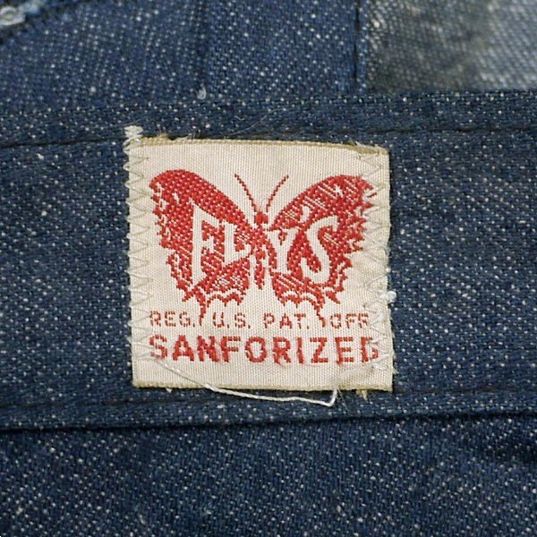 60's FLY'S SANFORIZED　セーラー デニムパンツ デッドストック - Crank - vintage and antiques  古着通販サイト クランク