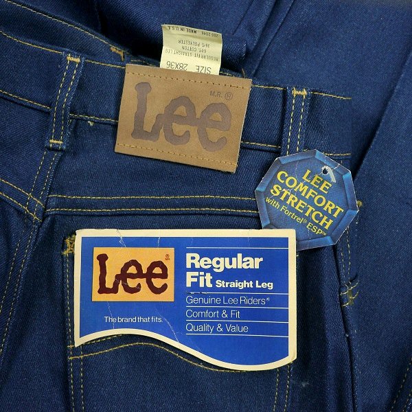 80s Lee 200-2046　ストレッチ デニムパンツ デッドストック アメリカ製 - Crank - vintage and antiques  古着通販サイト クランク