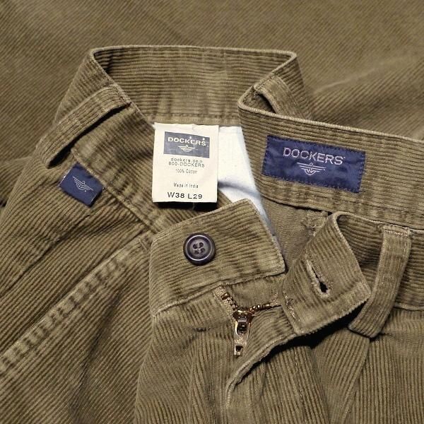 Dockers ドッカーズ　ワイドコーデュロイパンツ　W38 L29