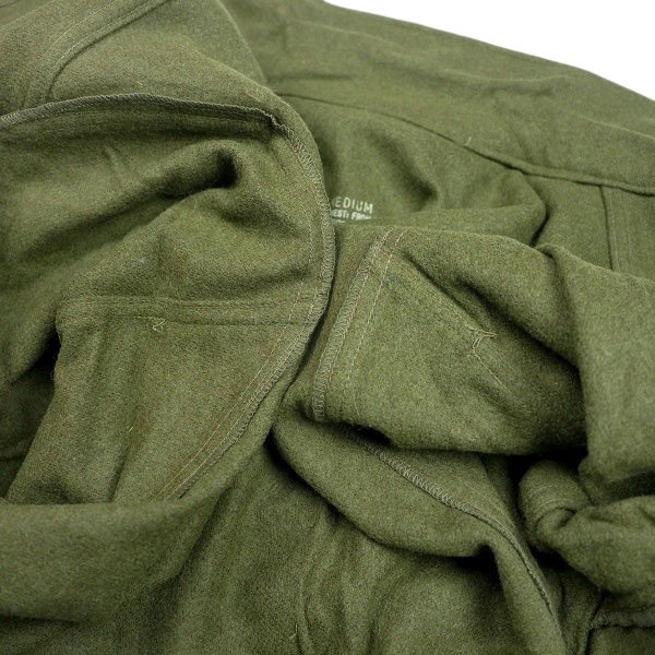 50s US ARMY OG-108 ウール シャツ ジャケット デッドストック - Crank