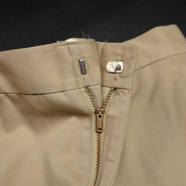 70s US ARMY TAN 455 ミリタリー チノパン デッドストック